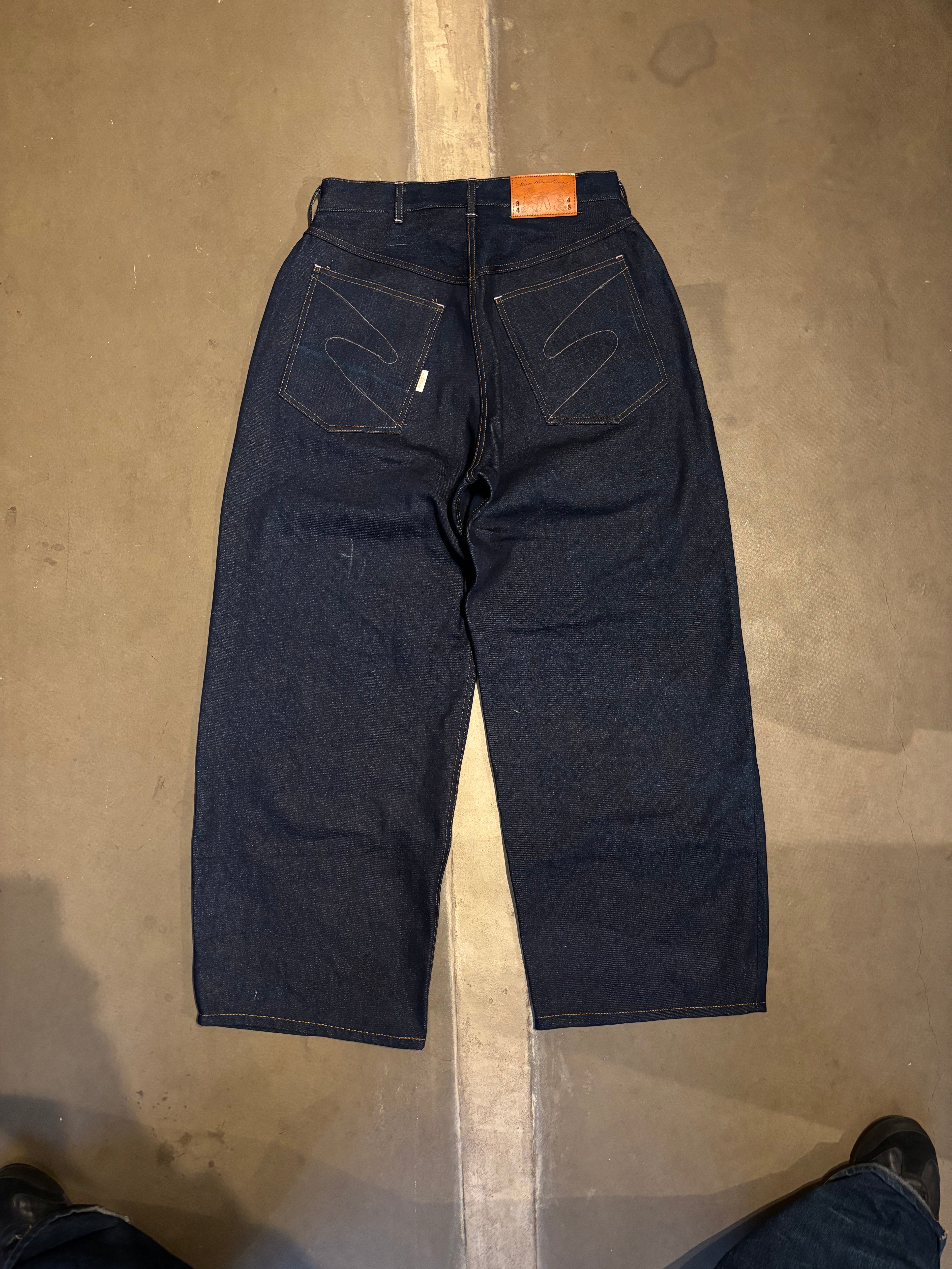 Indigo Pink Tack Ultra-Baggy