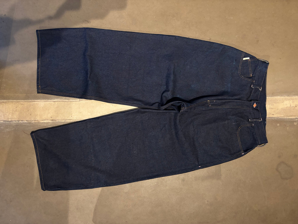 Indigo Pink Tack Ultra-Baggy